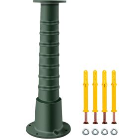 VEVOR Antique Hand Water Pump Stand Pitcher Pump Stand Cast Iron Well Pump Stand w/Pre-set 0.5" Holes for Easy Installation Old Fashion Pitcher H