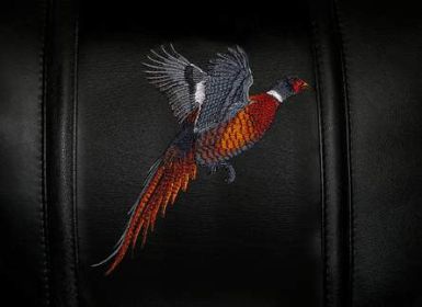 Pheasant-Flushing Logo Panel (Logo Panel Size: 24" Panel for Xpression Gaming Chair Only)