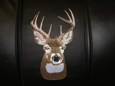 Deer-Head Logo Panel (Logo Panel Size: 24" Panel for Xpression Gaming Chair Only)
